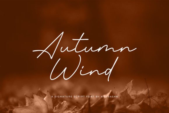 Autumn Wind: A Charming Script Font for Makers