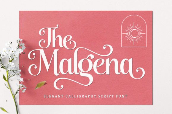 Bringing Classic Elegance to Your Crafted Products with The Malgena Font