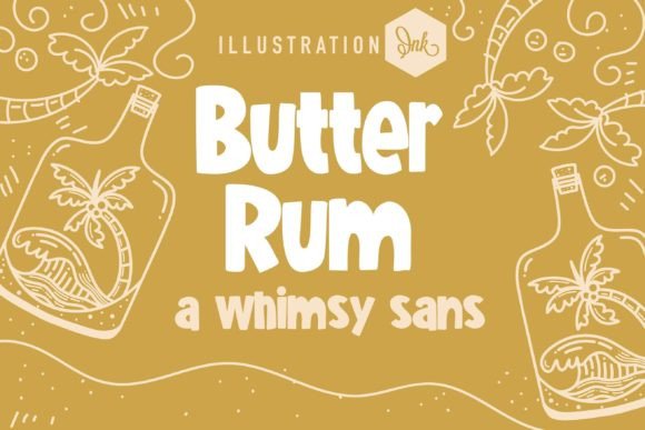 Butter Rum: A Hand-Crafted Font for Bold and Elegant Web Design