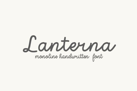 Crafting a Signature Style with Lanterna Font