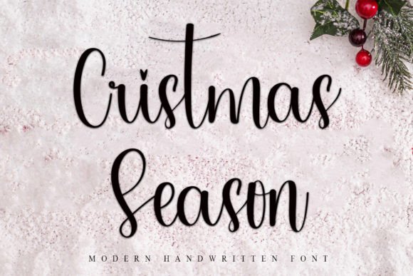 Elevate Your Craft with Cristmas Season Font