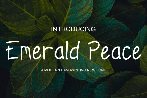 Emerald Peace: A Font for Stunning Visuals and Branding
