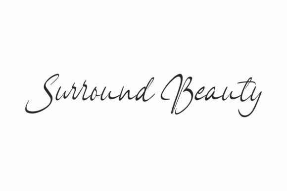 Enhance Your Brand with Surround Beauty Font