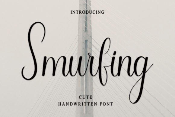 Exploring Smurfing: A Creative Font for Modern Design