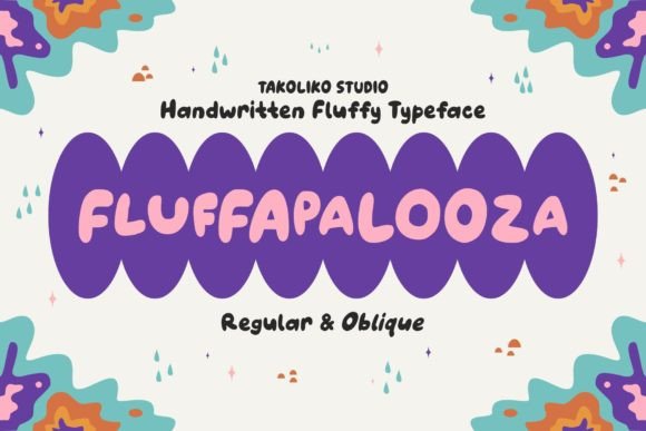 Fluffapalooza Font: A Warm Handwritten Touch for Brands