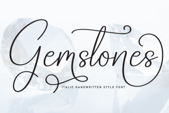 Gemstones Font: Adding a Touch of Elegance to Your Brand