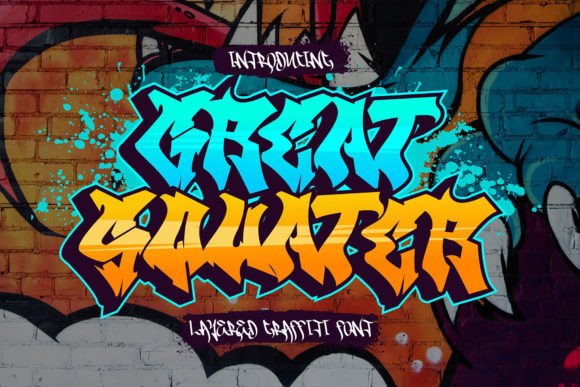 Great Squater: A Bold Graffiti Font for Editorial Impact