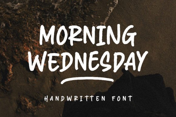 Morning Wednesday: A Playful Font for Digital Expression