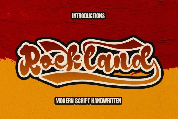 Rockland: A Bold Font for Eye-Catching Craft Projects
