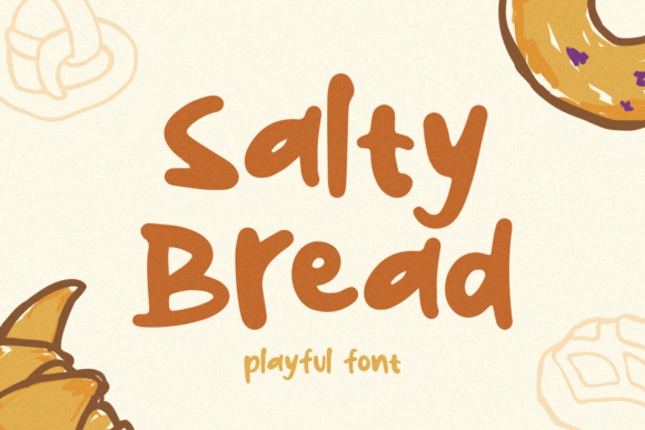 Salty Bread: A Handwritten Font for Editorial Personality