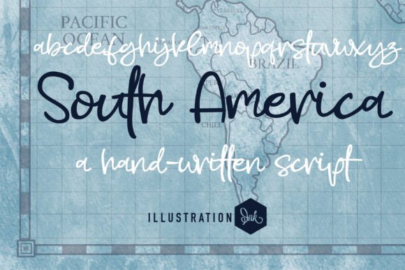 South America Font: A Casual Script for Authentic Digital Design