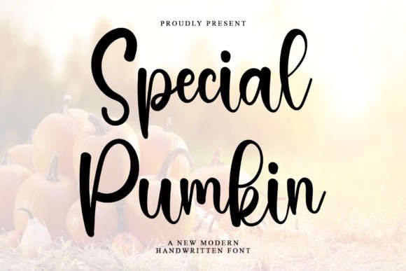 Special Pumkin: A Handwritten Font for Distinctive Branding