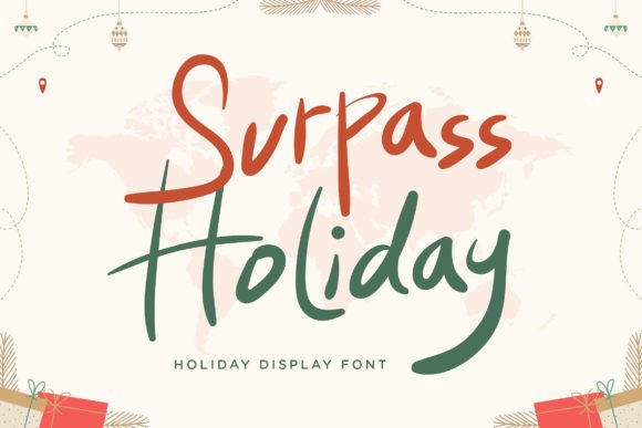 Surpass Holiday: A Font for More Festive Brands