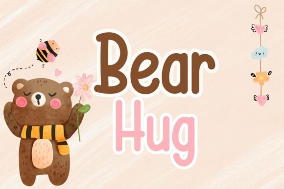The Bear Hug Font: Your Digital Project's Warm Welcome
