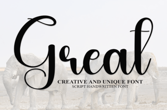 The Great Font: A Sweet and Friendly Hand for Marketing Content