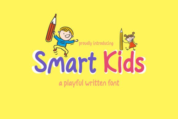 The Smart Kids Font: A Playful Typeface for Friendly Brands